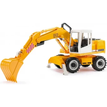 Экскаватор колёсный BRUDER Liebherr