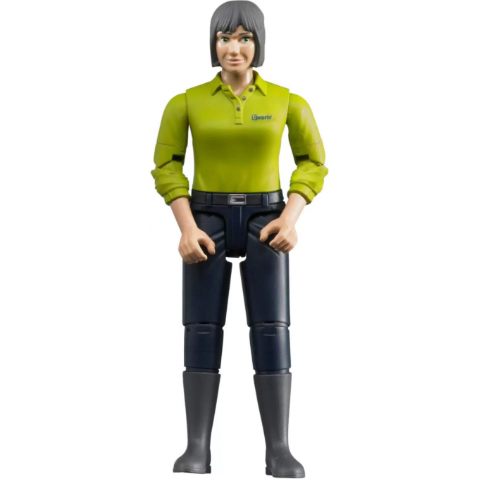 Фигурка женщины BRUDER темносиние джинсы 60-405