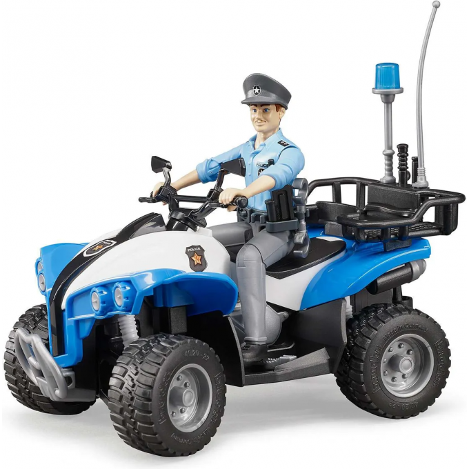 Квадроцикл полицейский BRUDER с фигуркой 63-010