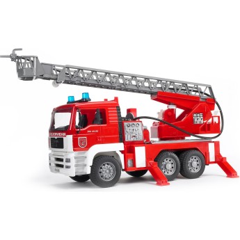 Пожарная машина BRUDER MAN с лестницей и помпой