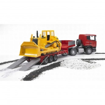 Прицеп-платформа для тягача BRUDER Mack; Scania